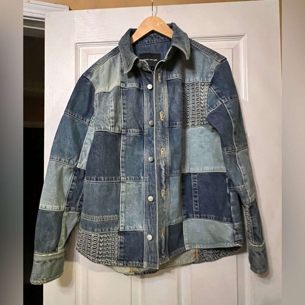 Marc Jacobs Patchwork Denim Shirt